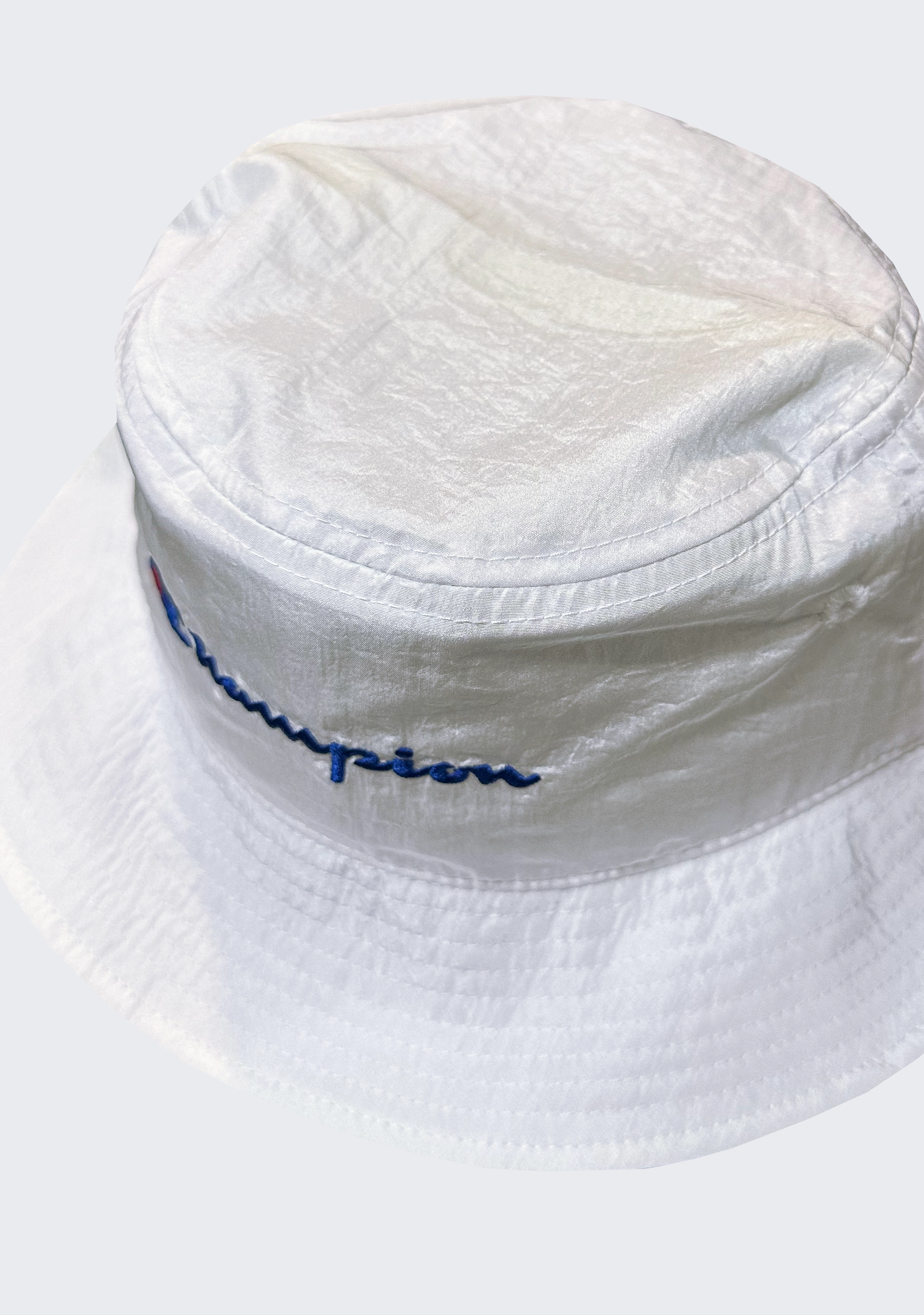 Champion Nylon Bucket Hat White