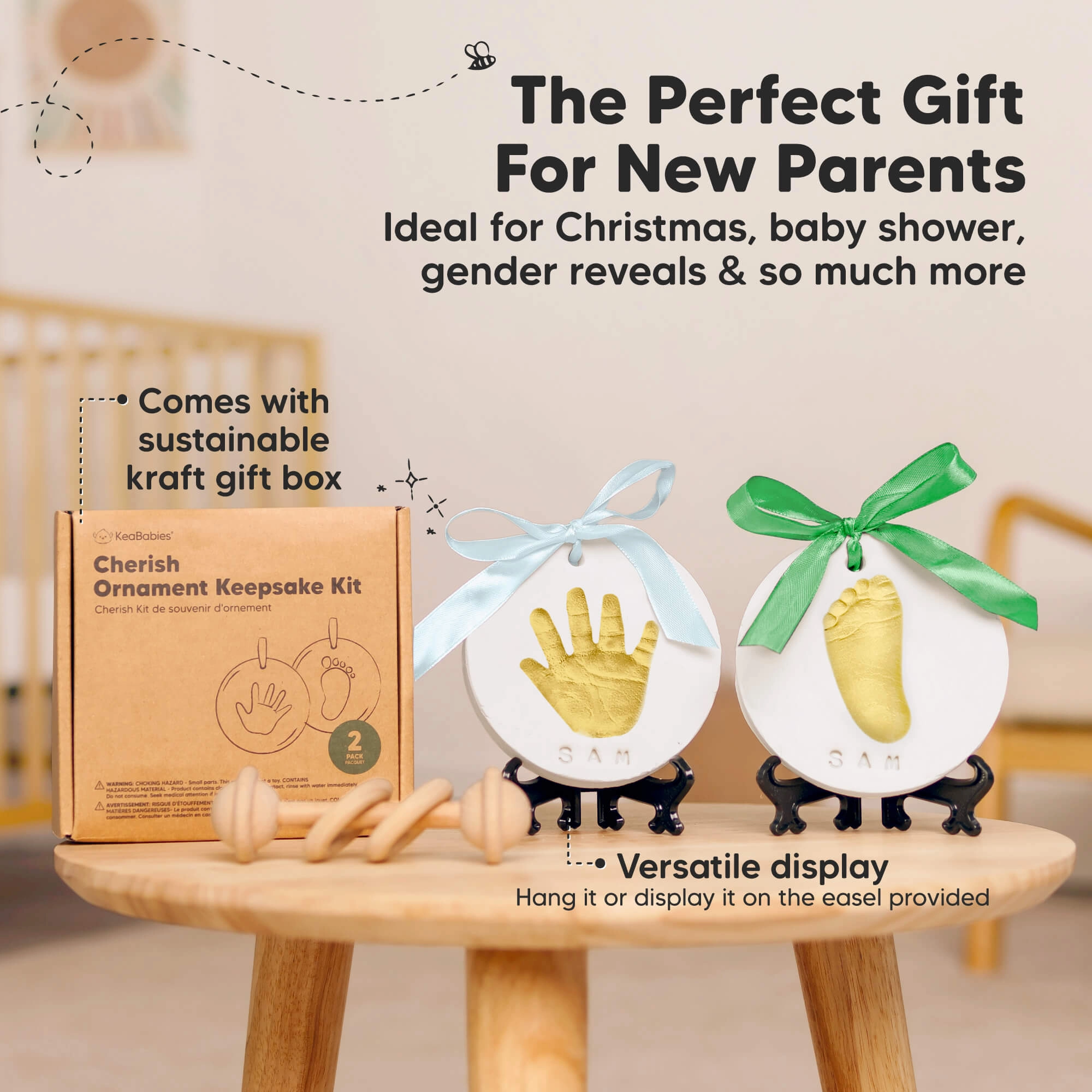 Cherish Ornament Keepsake Kit (Dove)