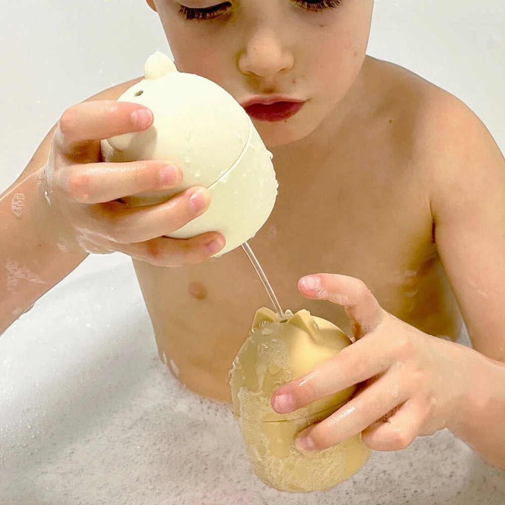 Cherub Baby Silicone Squeeze & Squirt Bath Toys 5pk Ocean