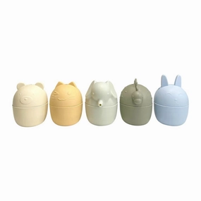 Cherub Baby Silicone Squeeze & Squirt Bath Toys 5pk Ocean