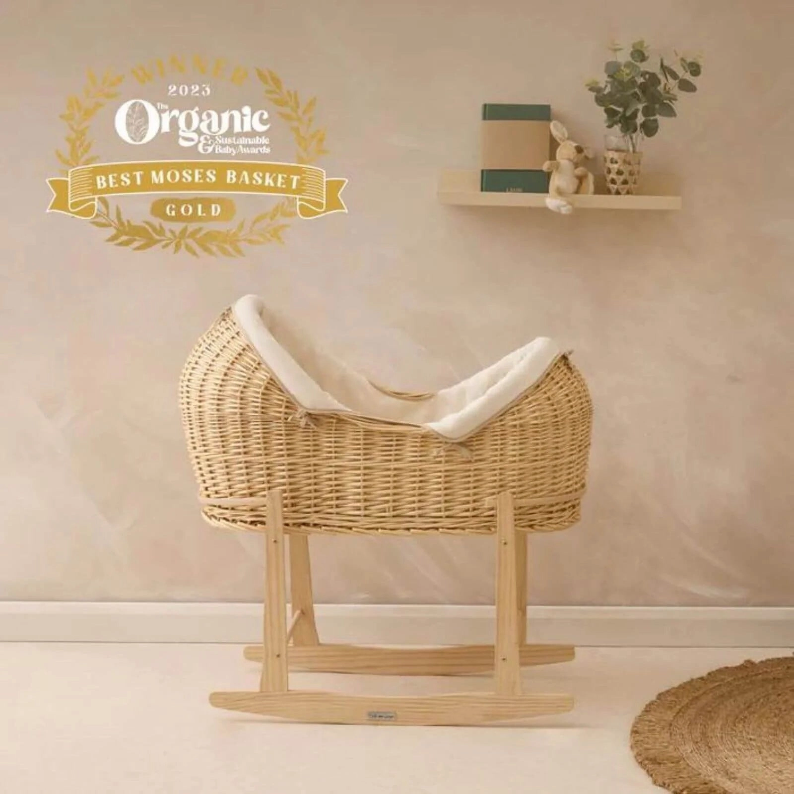 Clair De Lune Organic Natural Noah Pod - Cream