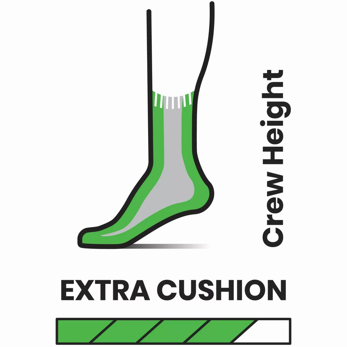 Classic Hike Extra Cushion Crew