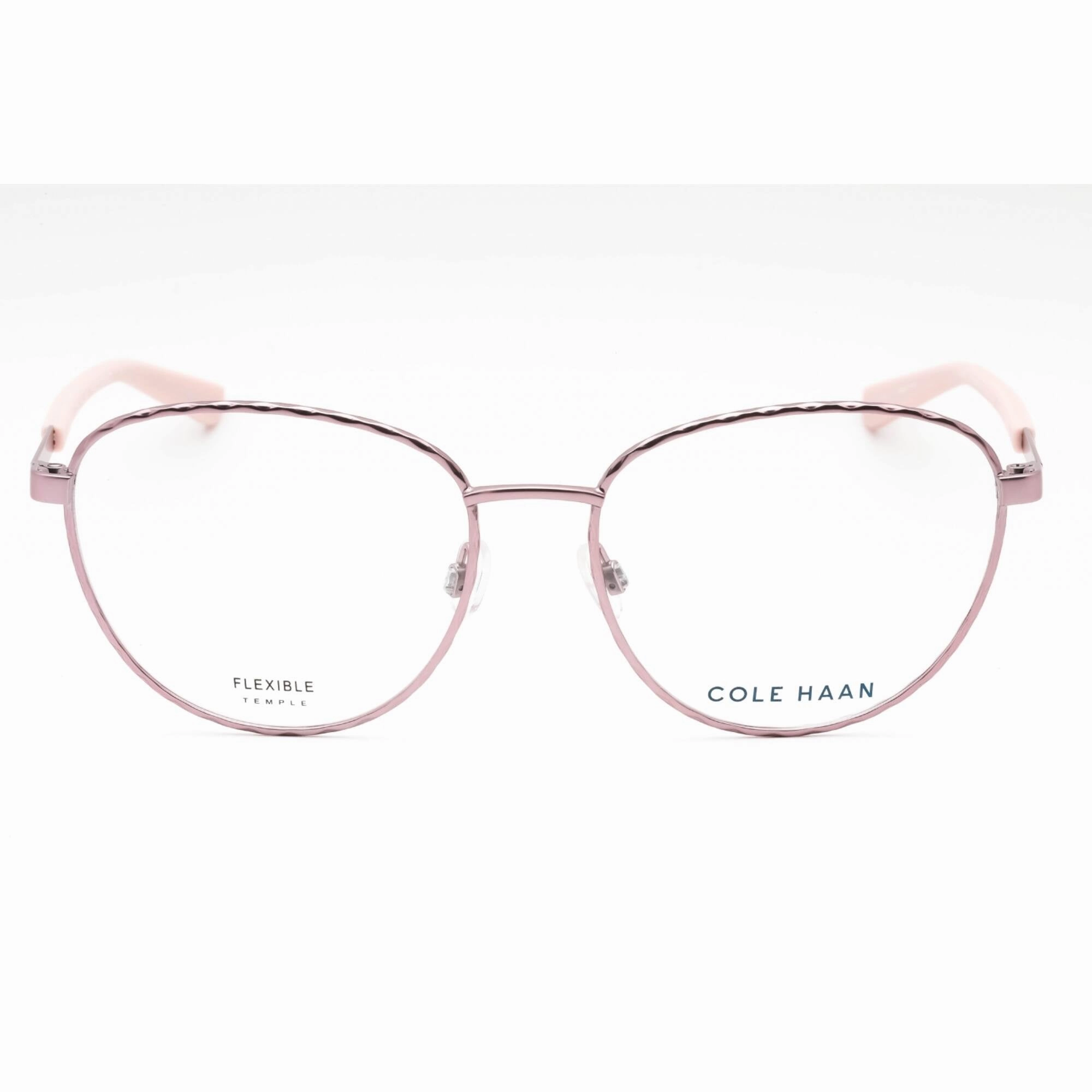 Cole Haan Women's Eyeglasses - Rose Gold Metal Full Rim Oval Shape Frame | CH5045 770