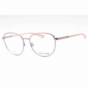 Cole Haan Women's Eyeglasses - Rose Gold Metal Full Rim Oval Shape Frame | CH5045 770