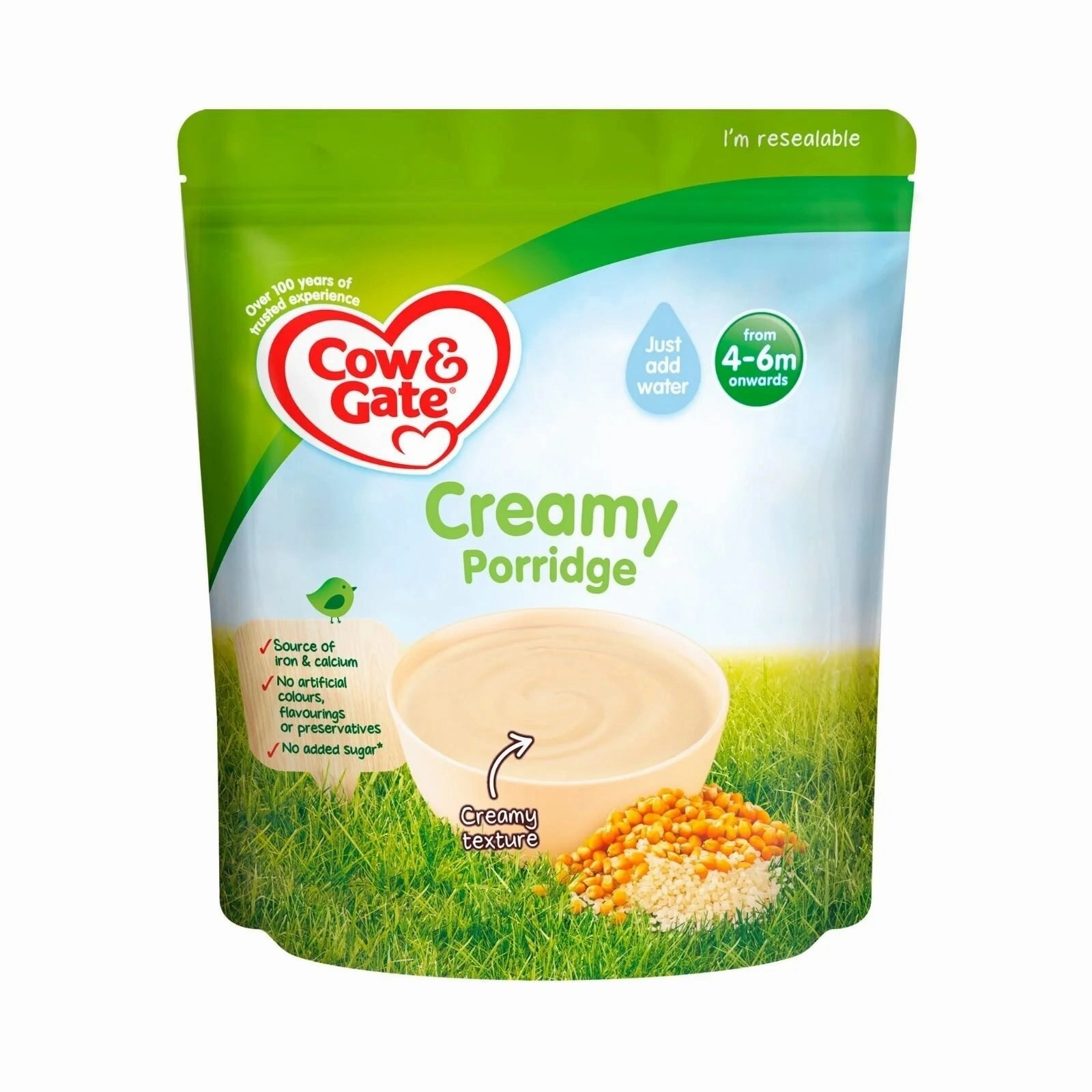 Cow & Gate Stage 1 Creamy Porridge 4-6 months 125g