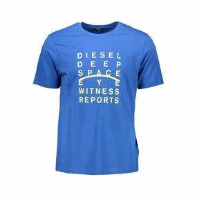 Diesel Cotton Men Men's T-Shirt