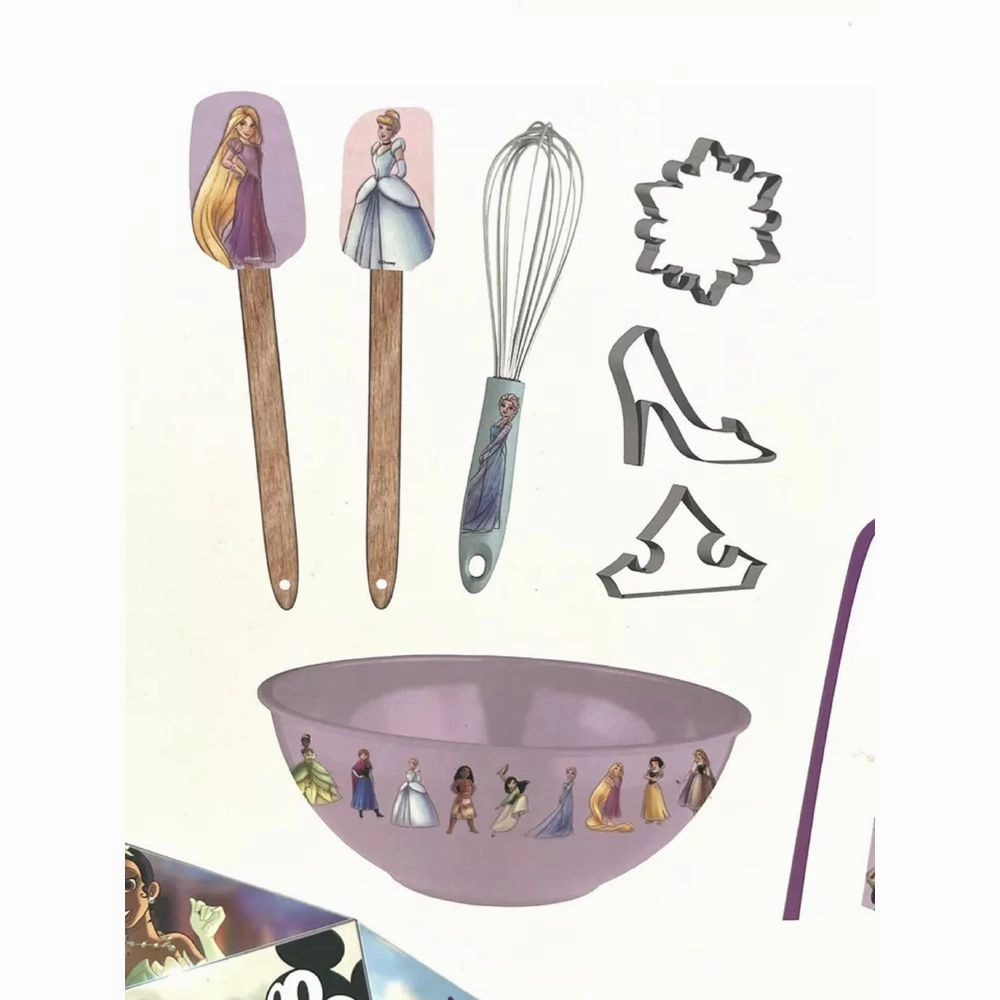 Disney BBD18US7210C 100th Anniversary Kids' 8-Piece Baking Set