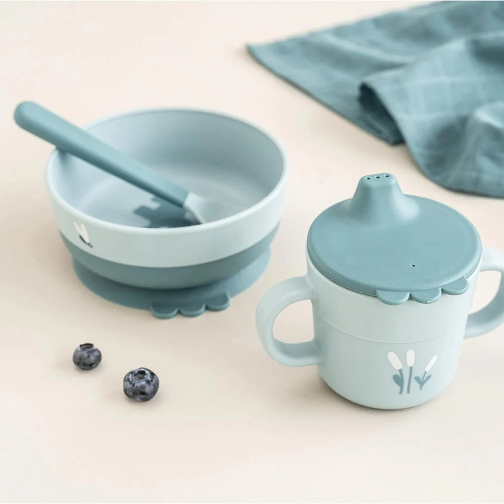 Done By Deer Foodie First Meal Set Elphee Blue