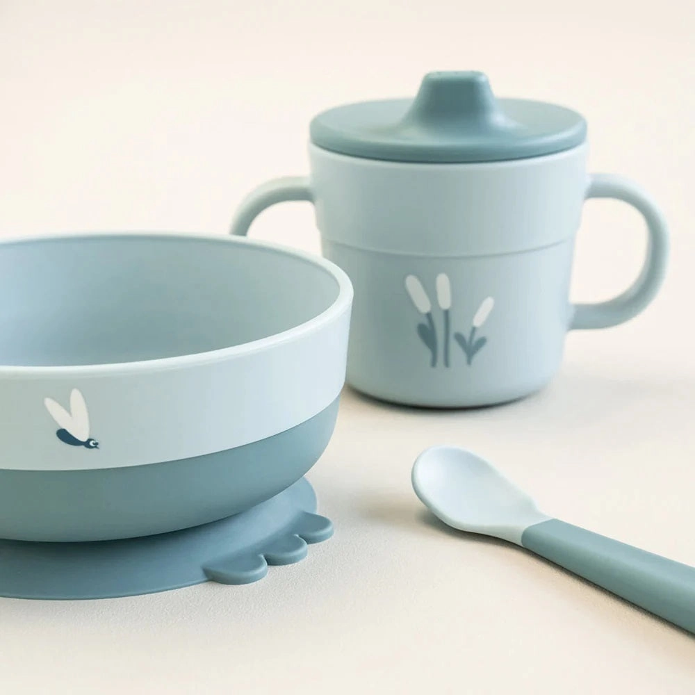 Done By Deer Foodie First Meal Set Elphee Blue