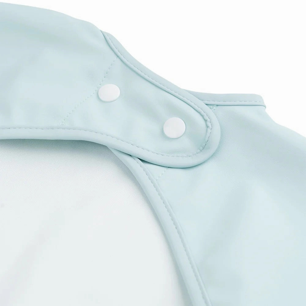 Done By Deer Sleeved Pocket Bib Elphee Blue