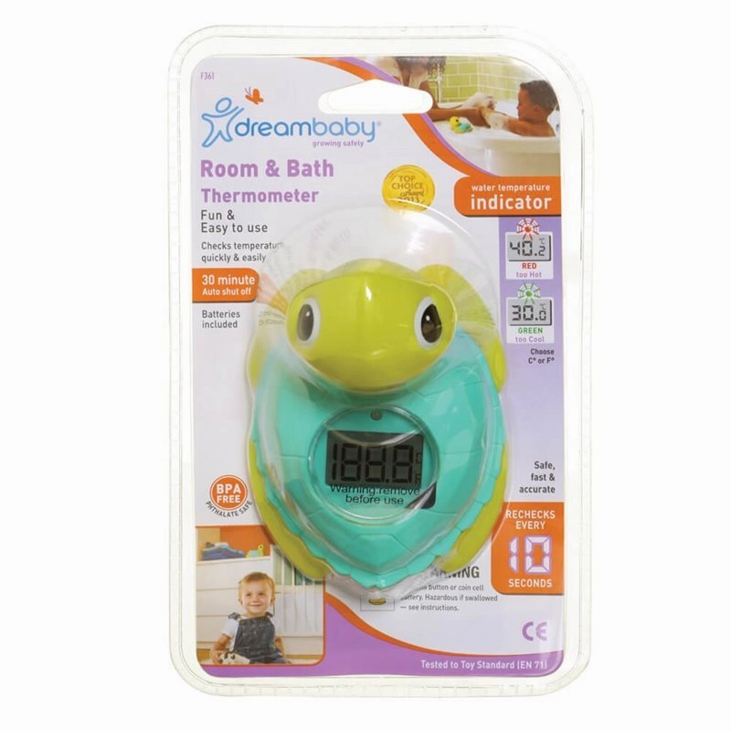 Dreambaby F361 Bath & Room Thermometer Turtle
