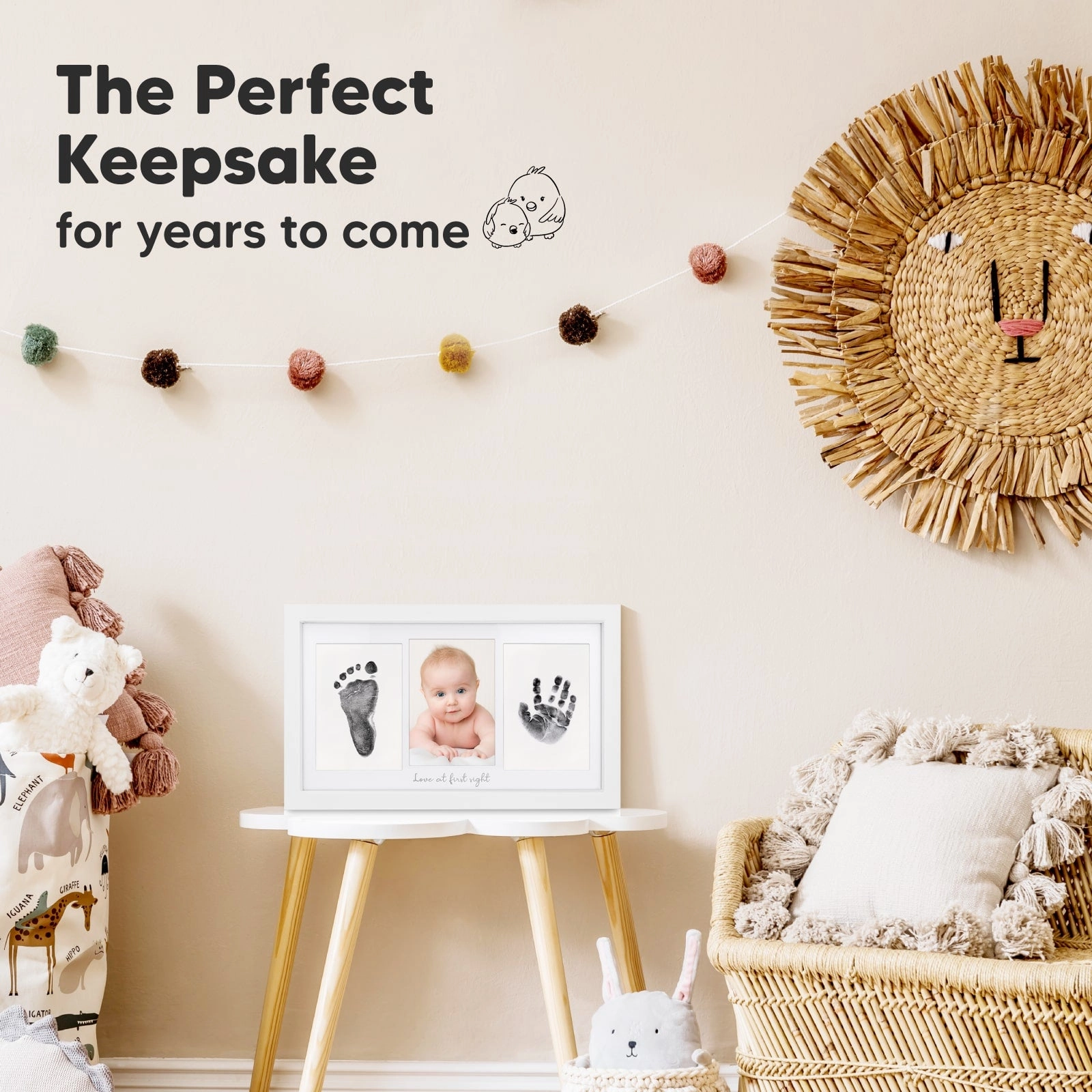 Duo Clean Touch Inkless Hand & Footprint Frame Kit