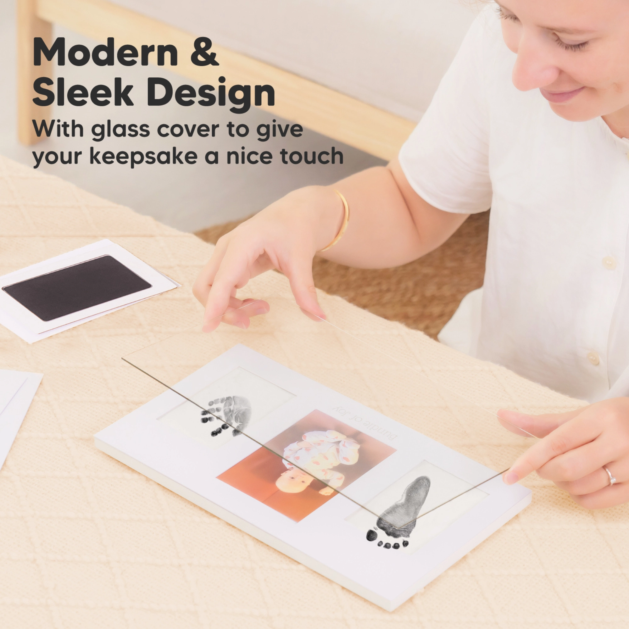 Duo Clean Touch Inkless Hand & Footprint Frame Kit