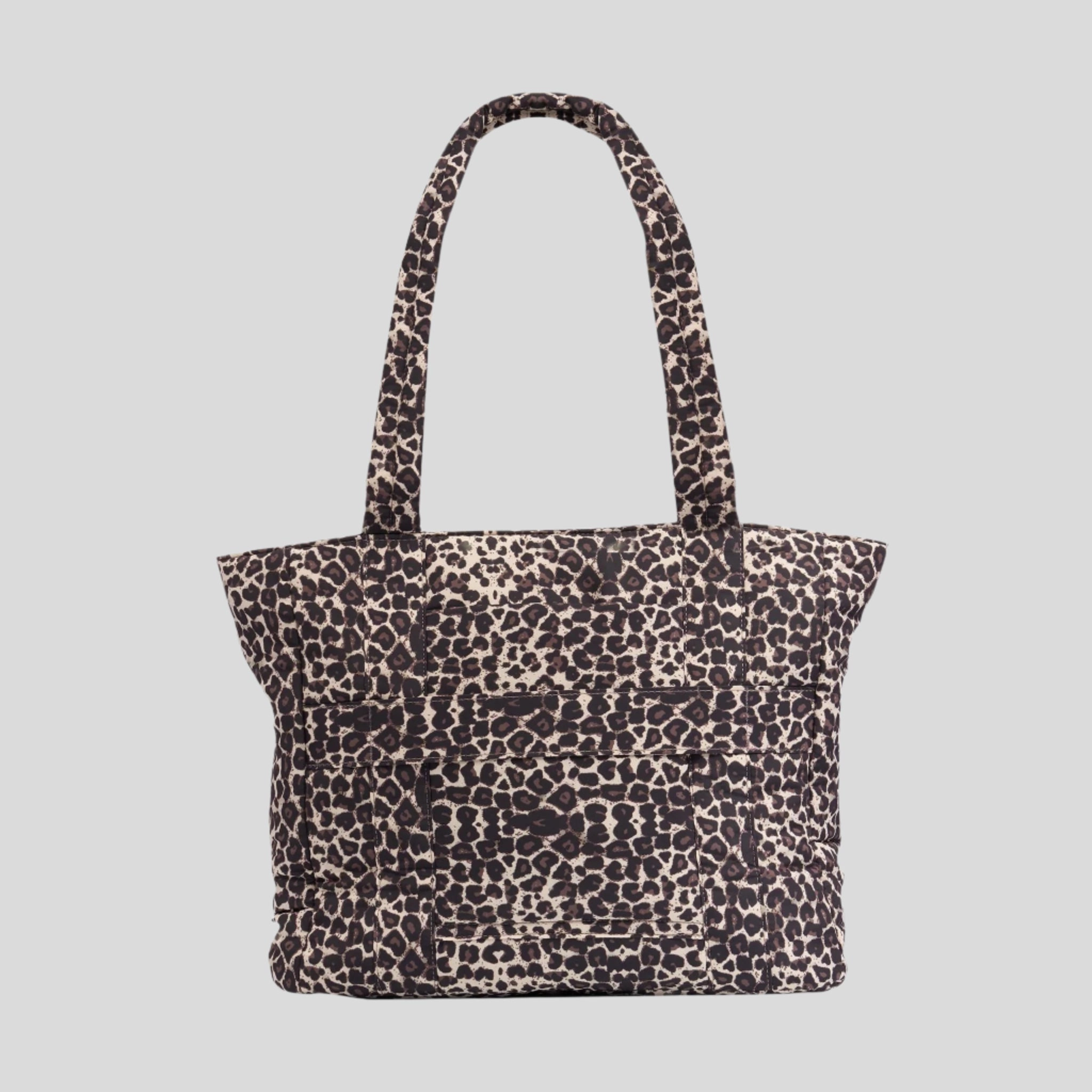 Everyday Tote Bag -- Tan Leopard