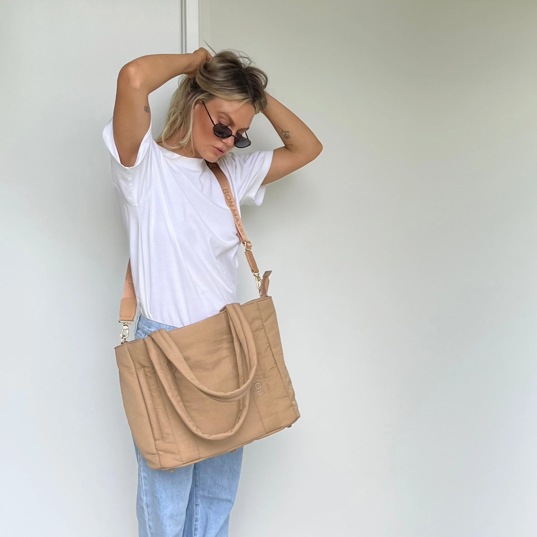 Everyday Tote Bag -- Tan