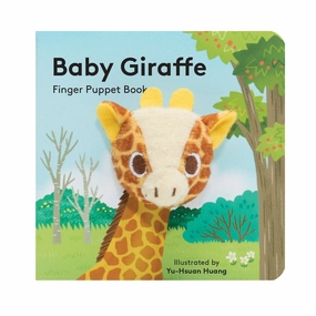 Finger Puppet Board Book - Baby Giraffe