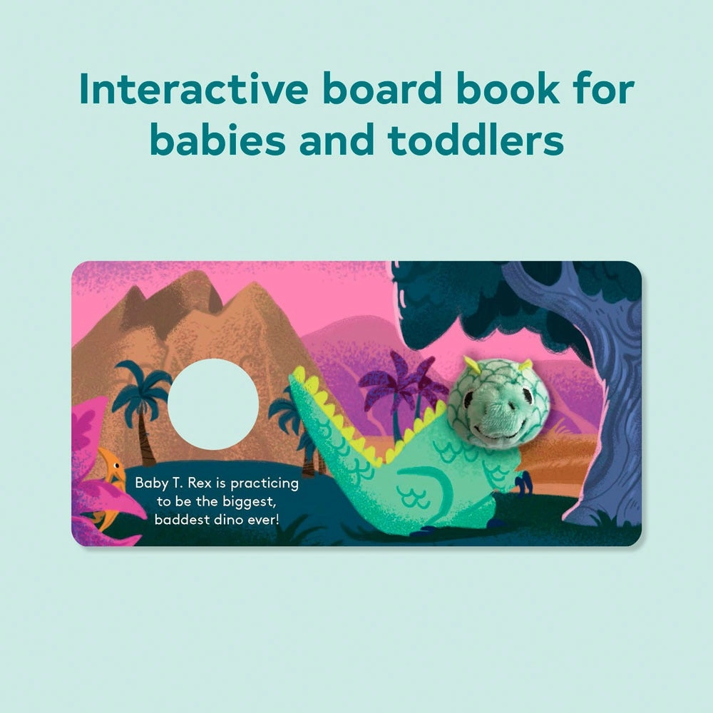 Finger Puppet Board Book - Baby T. Rex