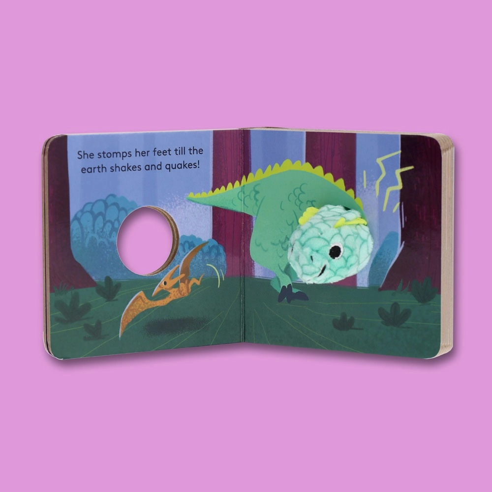 Finger Puppet Board Book - Baby T. Rex