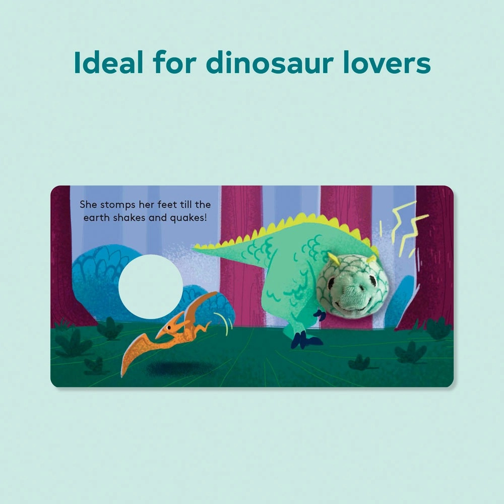 Finger Puppet Board Book - Baby T. Rex