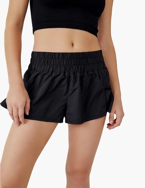 Get Your Flirt On Shorts - Black
