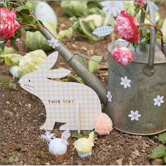 Gingham Bunnies Egg Hunt Kit