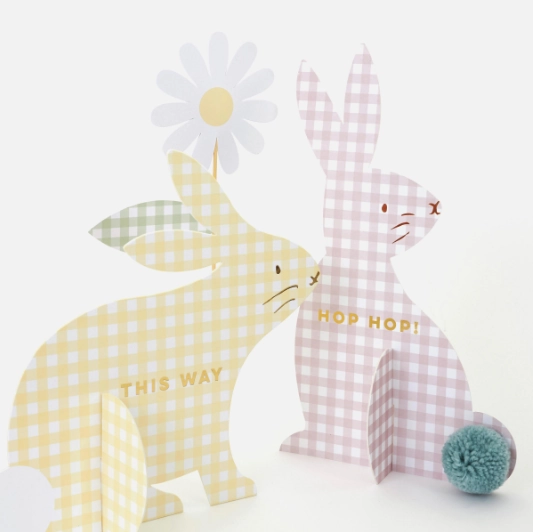 Gingham Bunnies Egg Hunt Kit