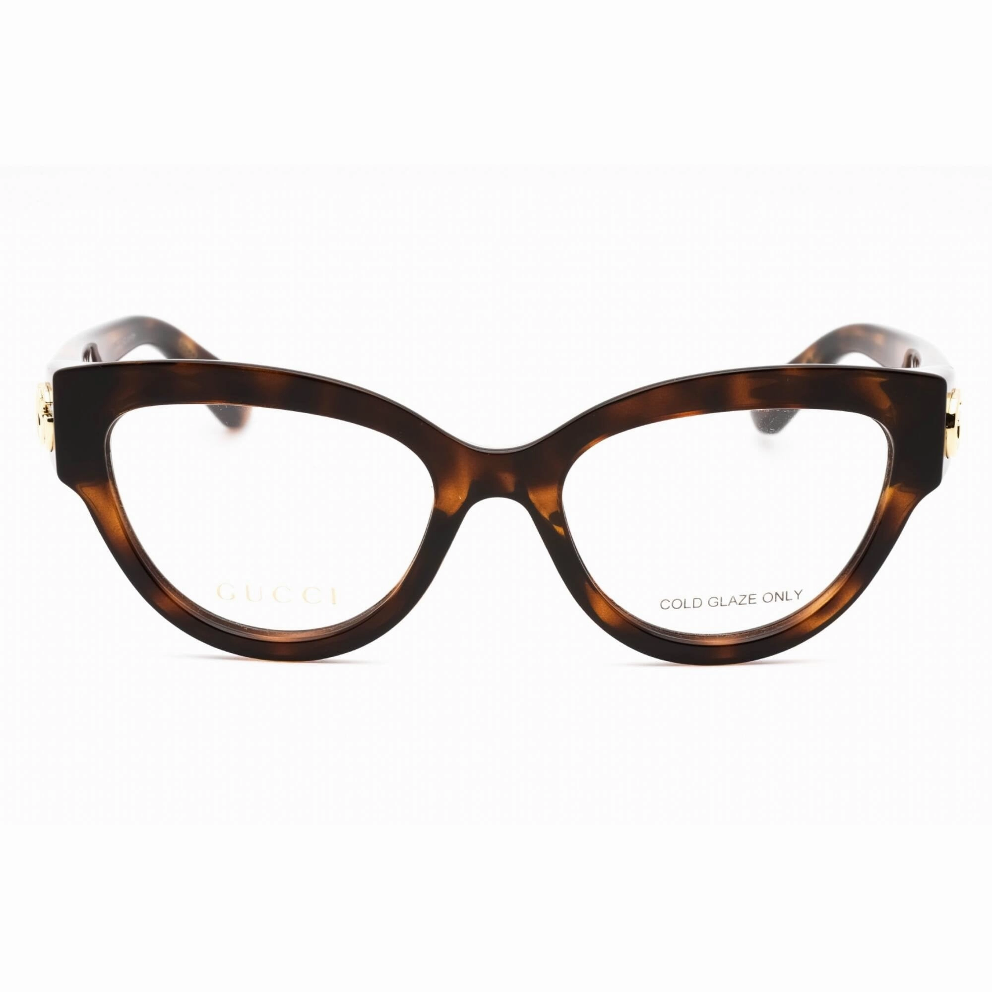 Gucci Women's Eyeglasses - Havana Injected Propionate Full Rim Frame | GG1598O 002