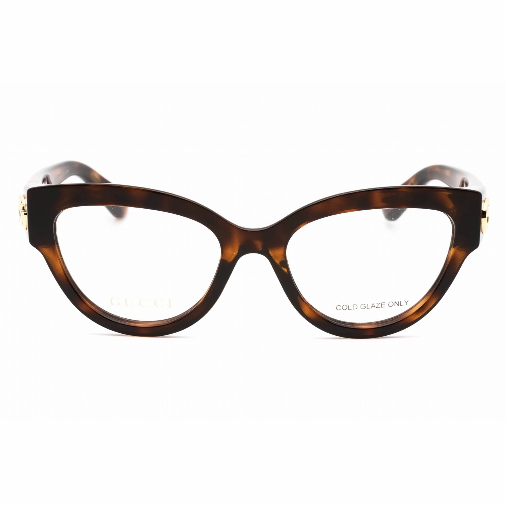 Gucci Women's Eyeglasses - Havana Injected Propionate Full Rim Frame | GG1598O 002
