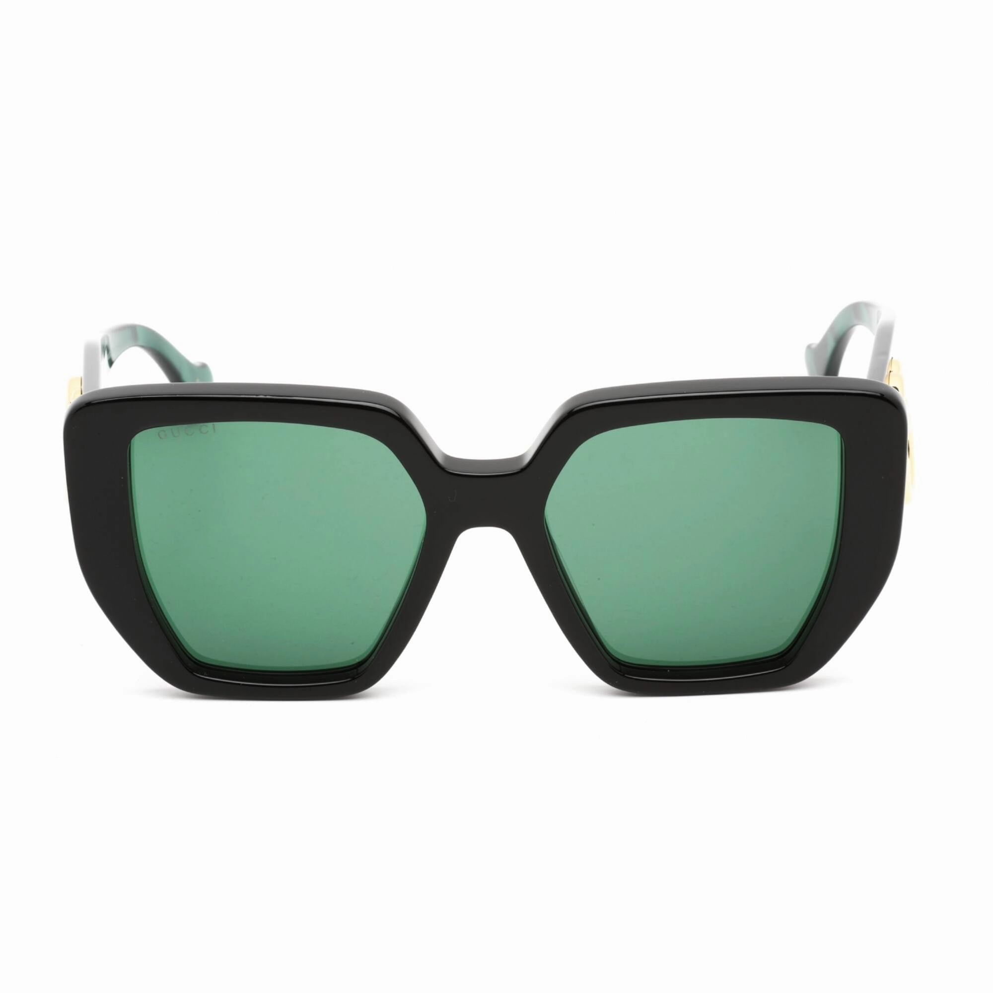 Gucci Women's Sunglasses - Black Acetate Full Rim Geometric Shape Frame | GG0956S 001