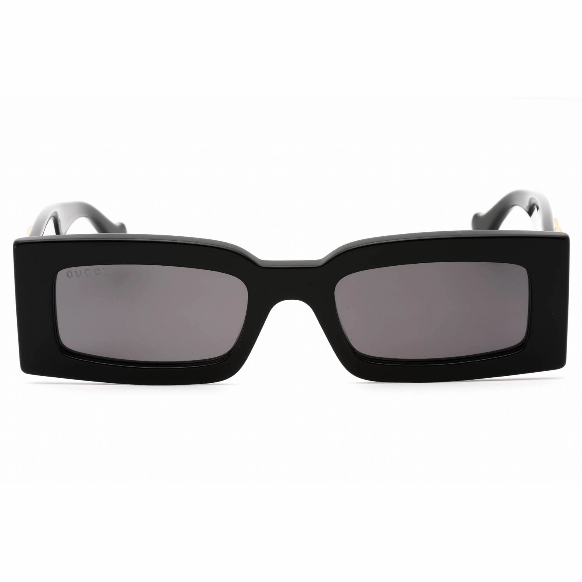 Gucci Women's Sunglasses - Black Acetate Full Rim Rectangular Frame | GG1425S 001