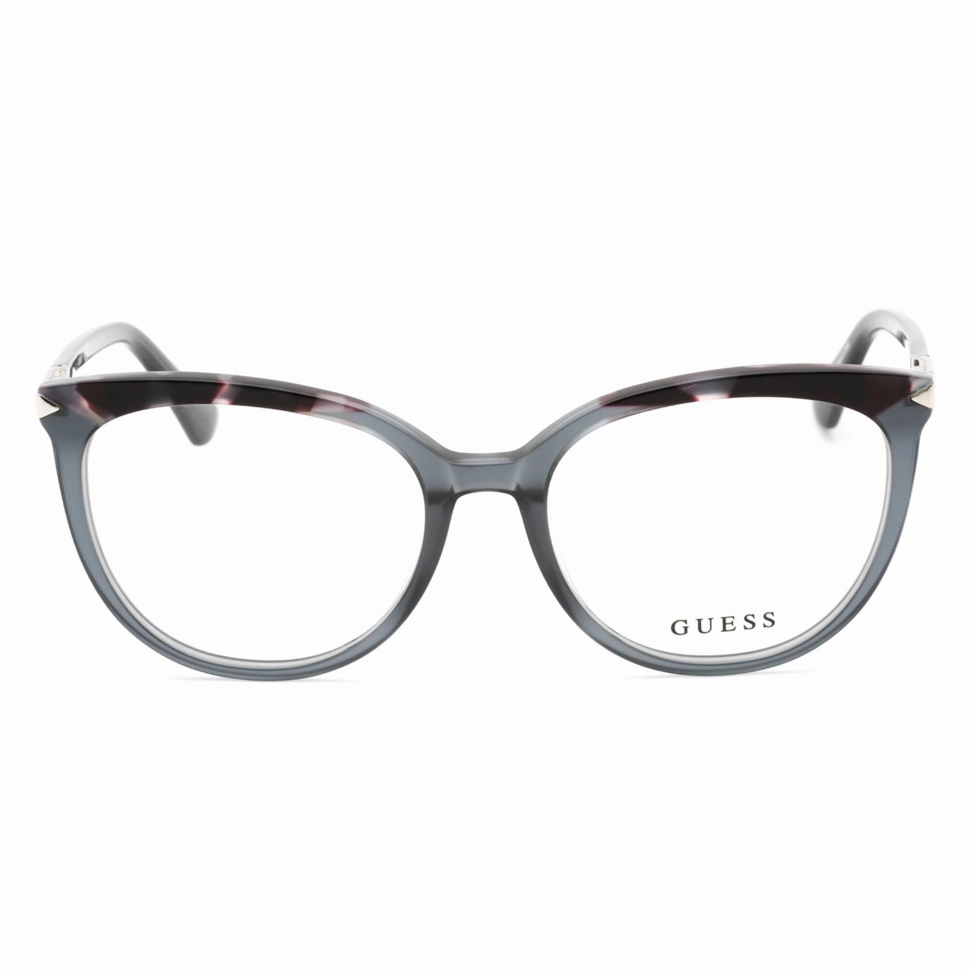 Guess Women's Eyeglasses - Grey/Other Plastic Full Rim Cat Eye Frame | GU2881 020