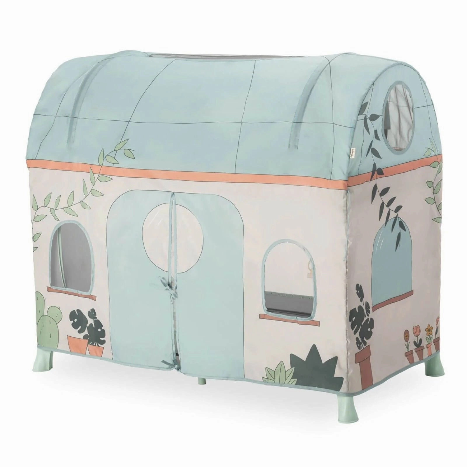 Hauck Travel Cot Cover - Plants