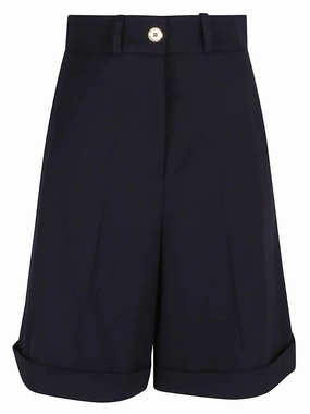 High-Waisted Bermuda Shorts