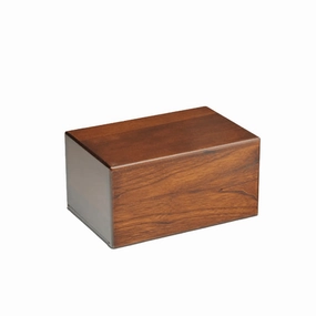 IMPERFECT SELECTION - SMALL Paulownia Wood Urn -PY01- Economy Urn