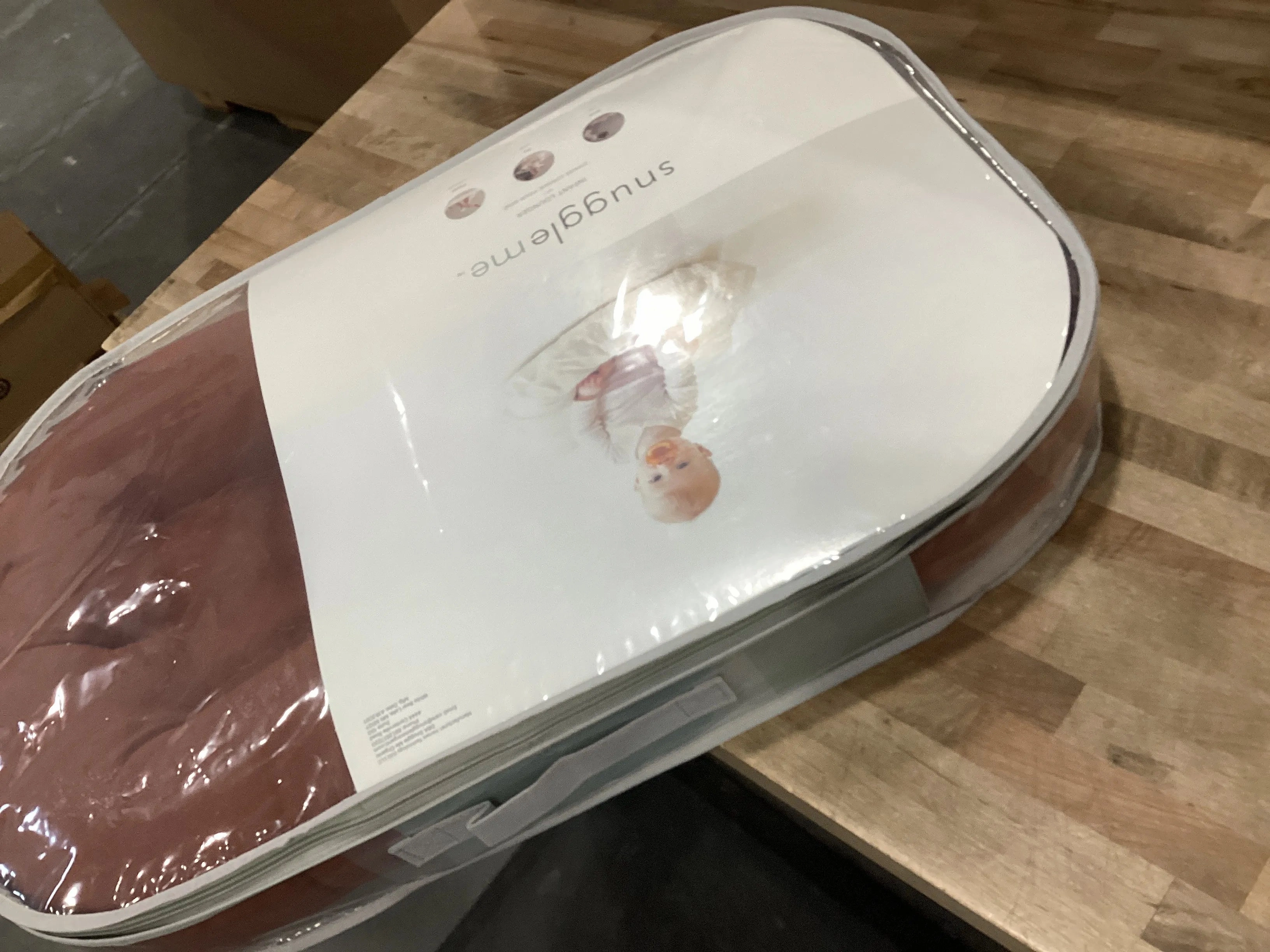 Infant Lounger - Gingerbread (See Description)