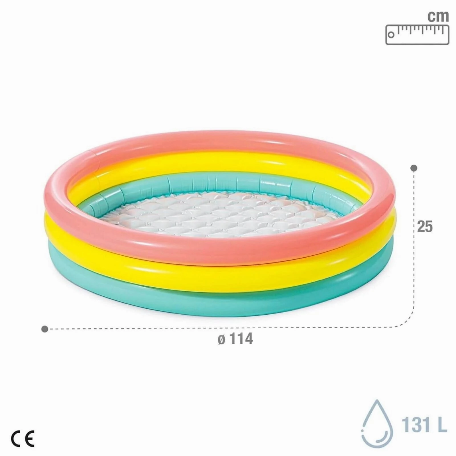 INTEX 24" Sunset Glow Baby Pool