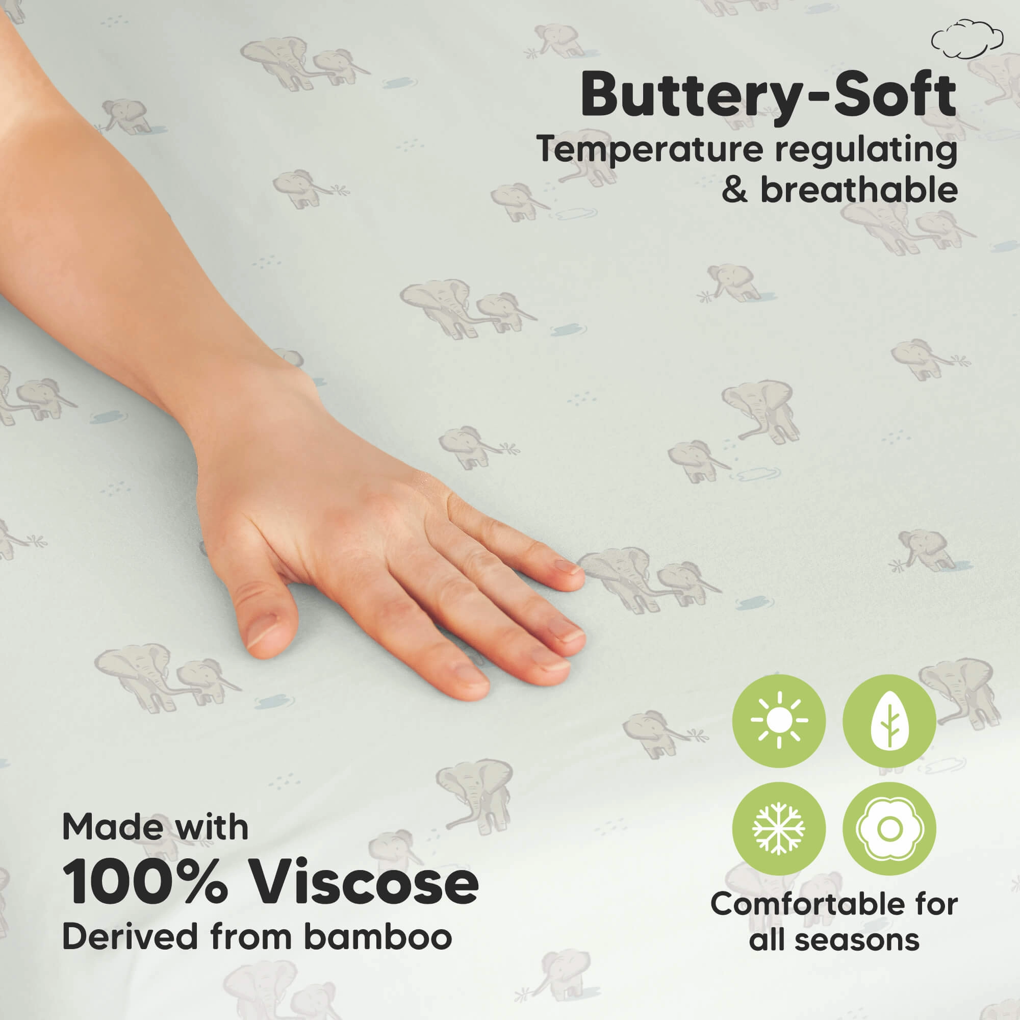 Isla Fitted Mini Crib Sheets (Elly)