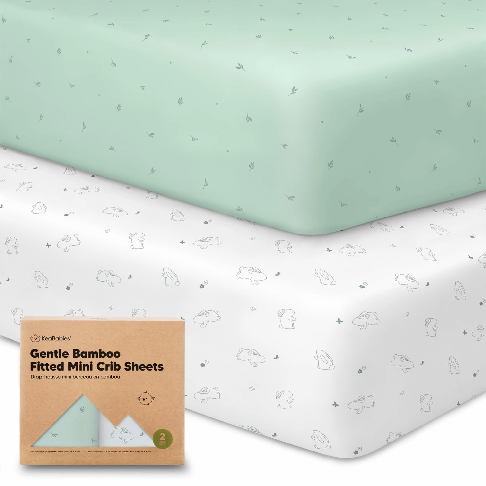 Isla Fitted Mini Crib Sheets