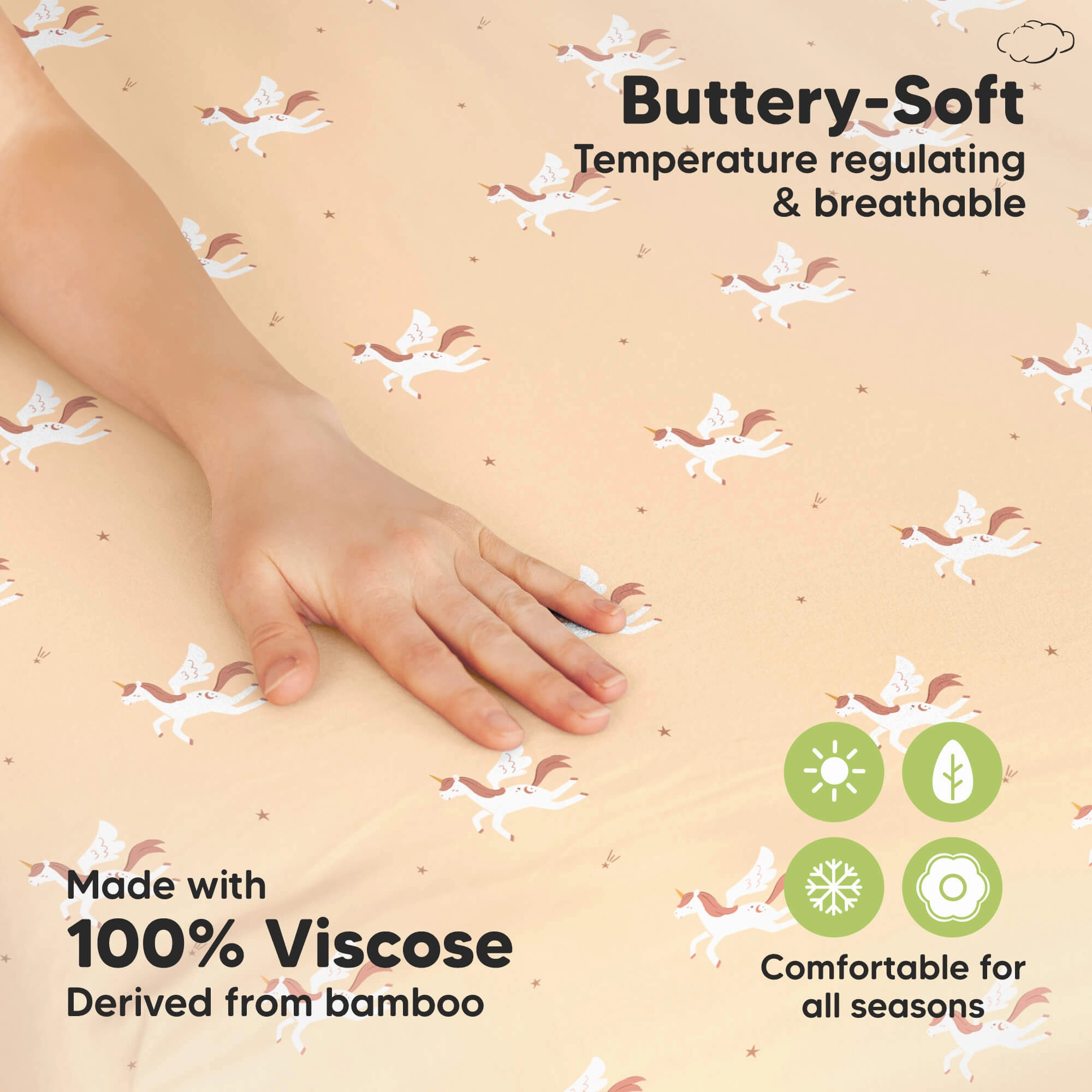 Isla Fitted Mini Crib Sheets (Lune Mystic)