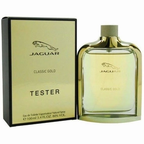 Jaguar Classic Gold by Jaguar Cologne 3.4 / 3.3 oz Men edt NEW Tester