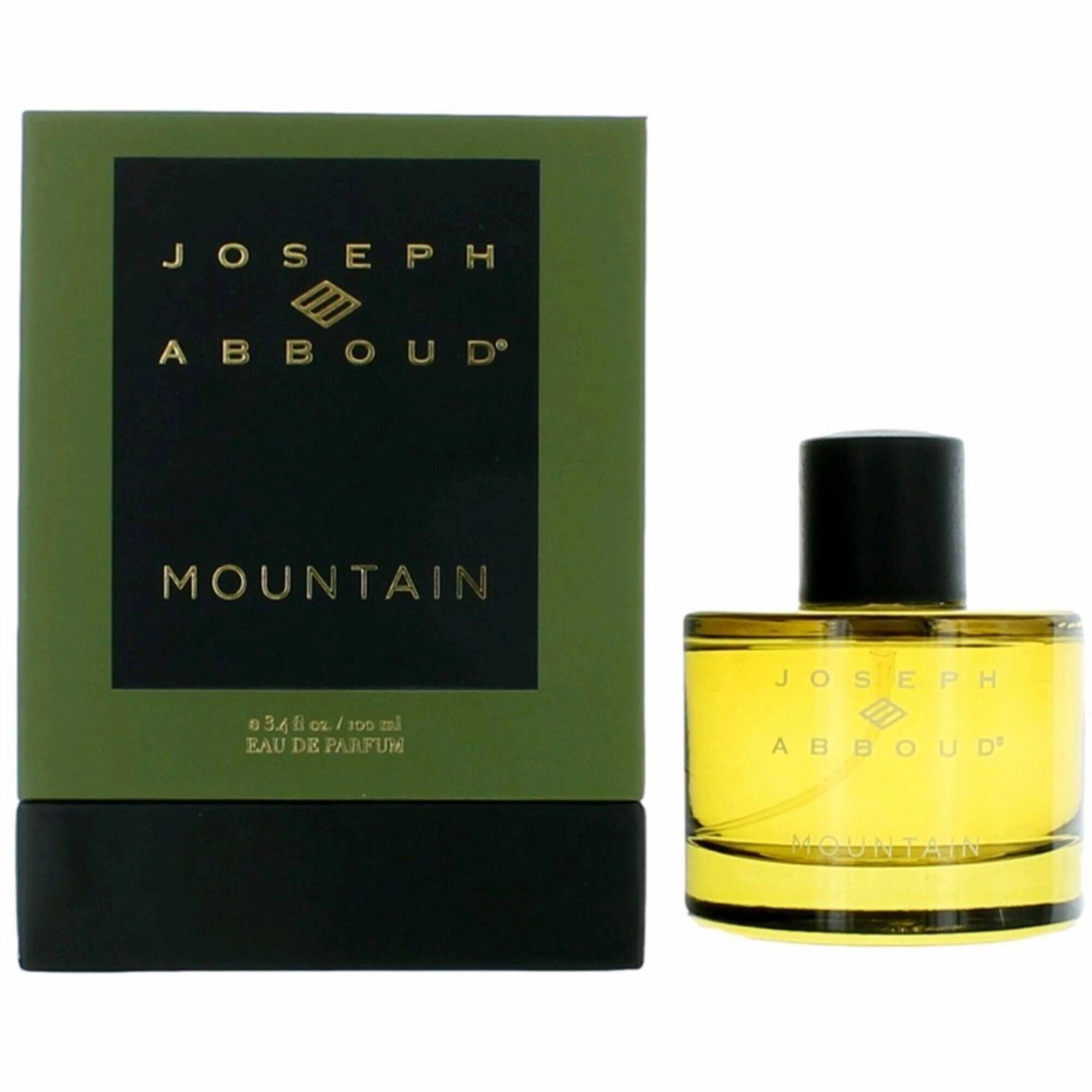 Joseph Abboud Men's Eau De Parfum Spray - Mountain Authentic Fragrance, 3.4 oz