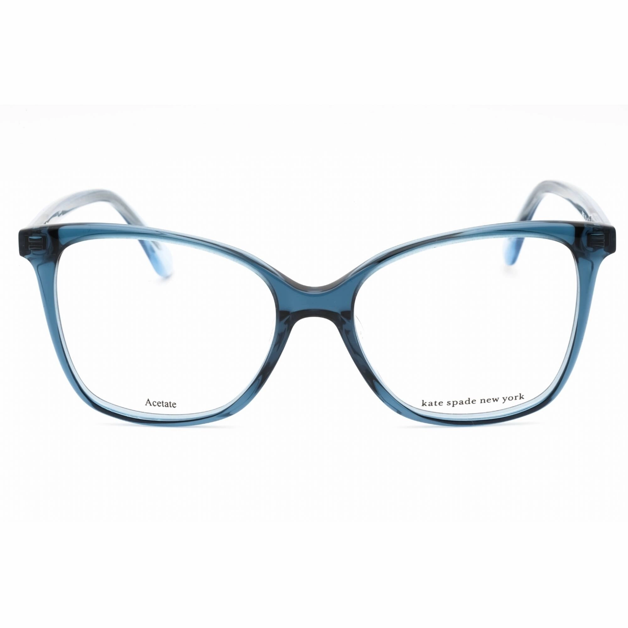 Kate Spade Women's Eyeglasses - Blue Plastic Full Rim Cat Eye Frame | DARCIE 0PJP 00