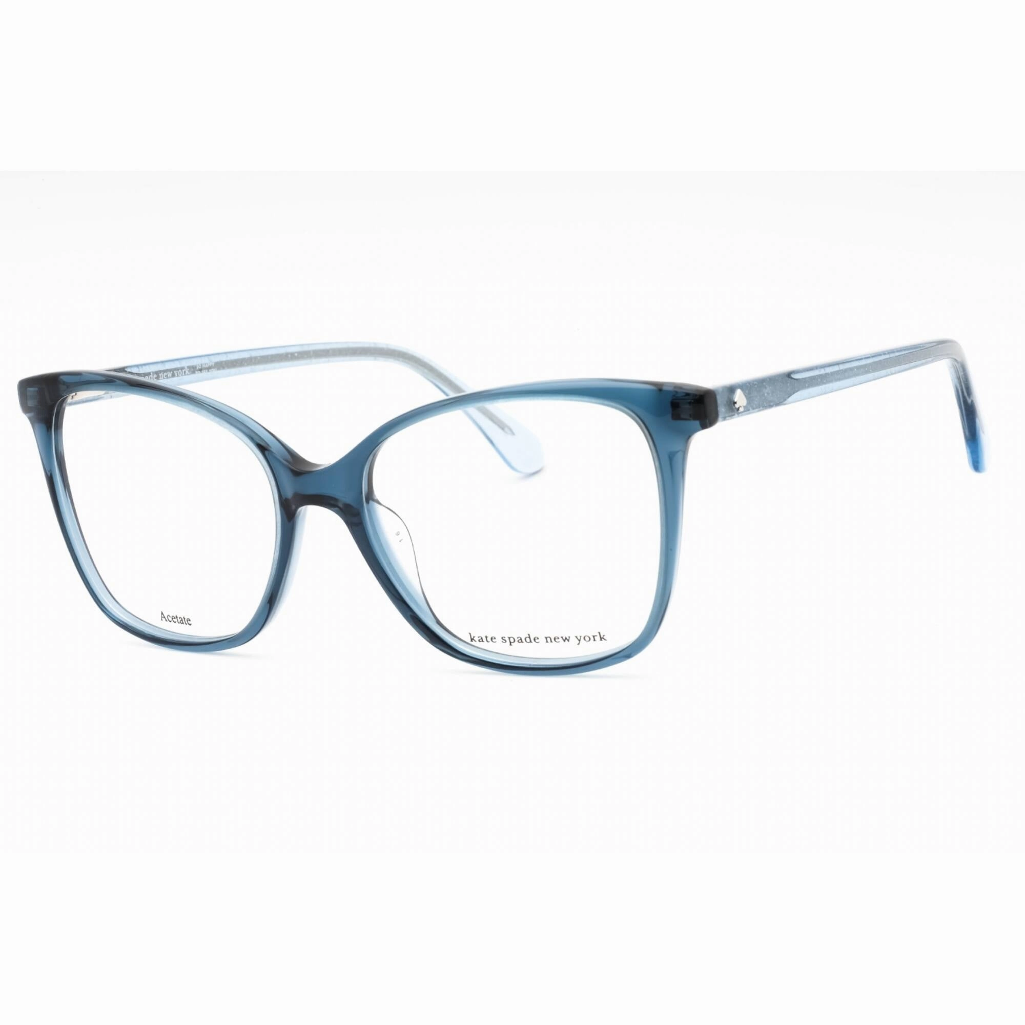 Kate Spade Women's Eyeglasses - Blue Plastic Full Rim Cat Eye Frame | DARCIE 0PJP 00