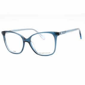 Kate Spade Women's Eyeglasses - Blue Plastic Full Rim Cat Eye Frame | DARCIE 0PJP 00