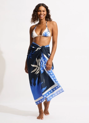 La Palma Sarong - True Navy