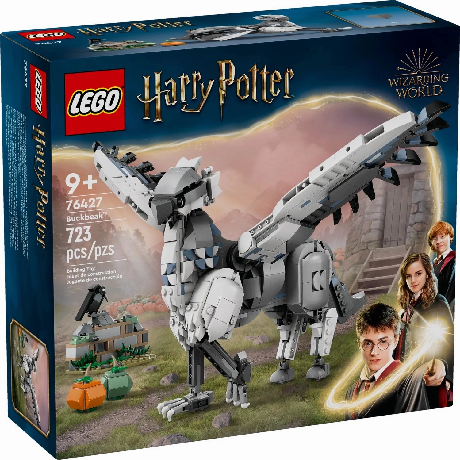 LEGO 76427 Harry Potter Buckbeak the Hippogriff Collectible Toy, Magical Creature Figure