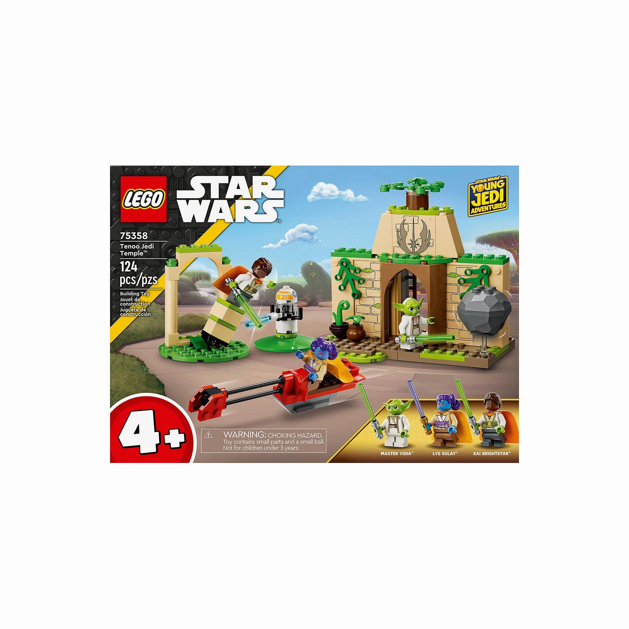 Lego Star Wars Tenoo Jedi Temple 75358 Building Set (124 Pieces) - NO COLOR ONE SIZE