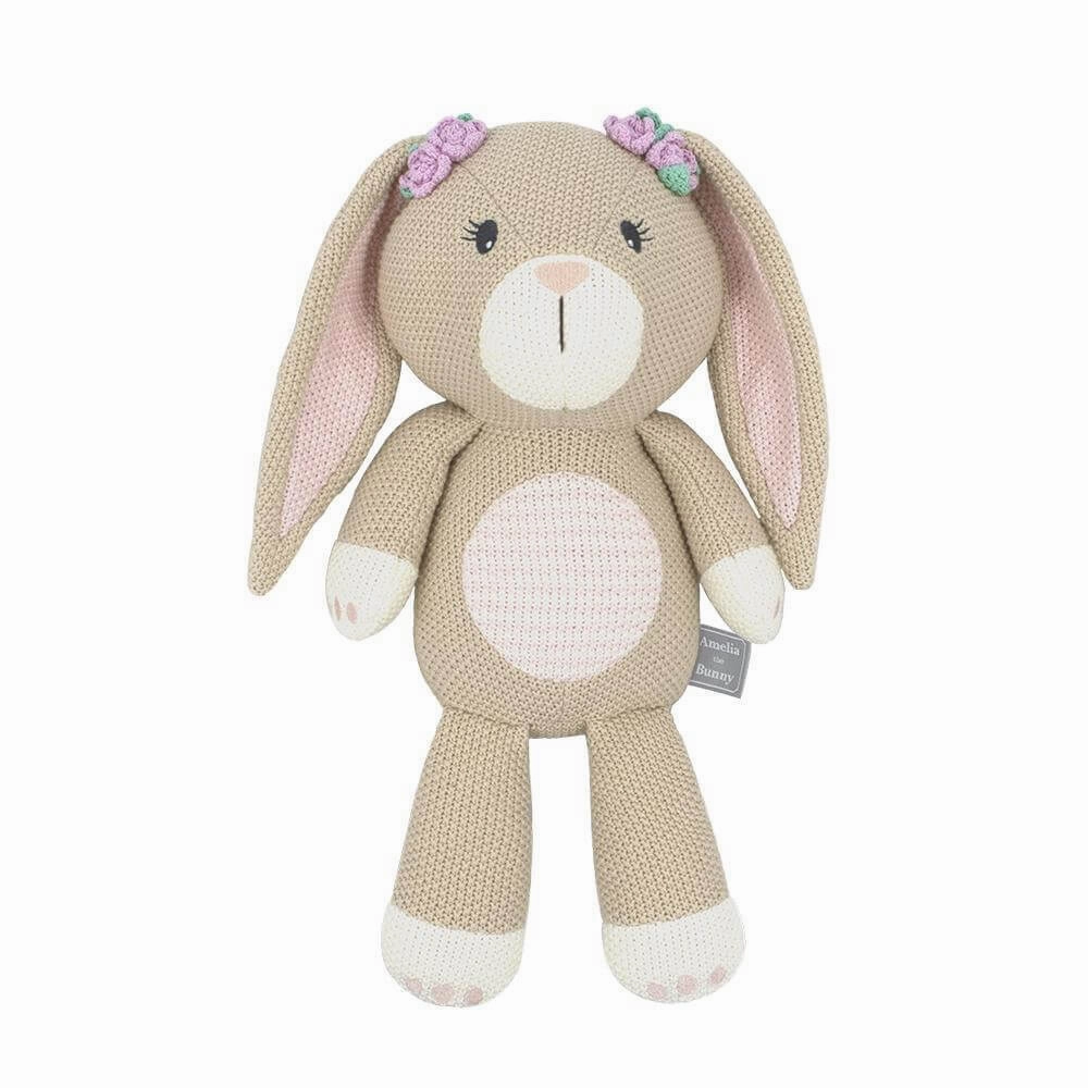Living Textiles Cotton Knit Whimsical Softie Toy