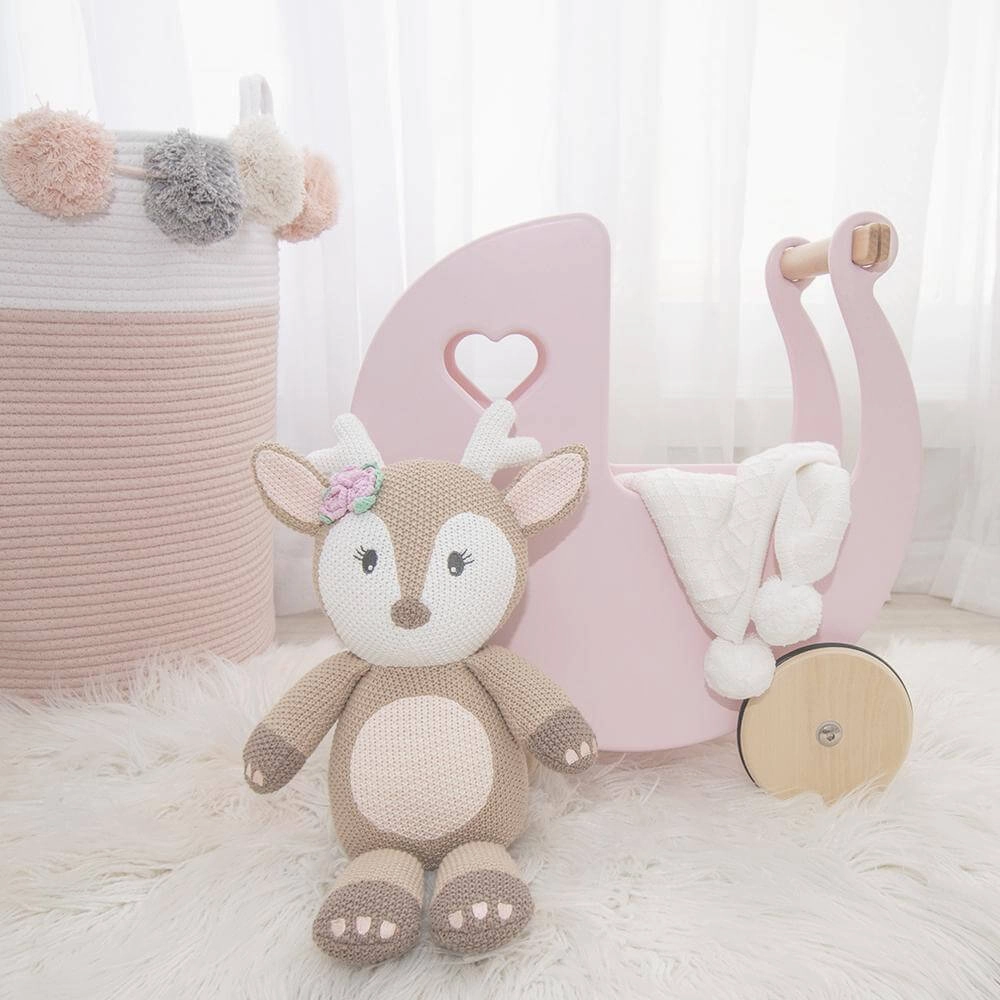 Living Textiles Cotton Knit Whimsical Softie Toy