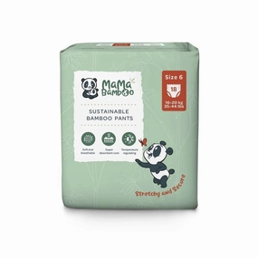 Mama Bamboo Eco Nappy Pants Size 6 - 18 nappies